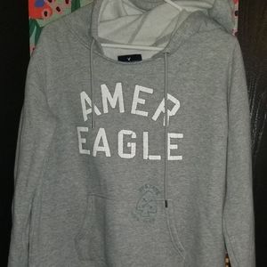 Gray AE hoodie, size Medium